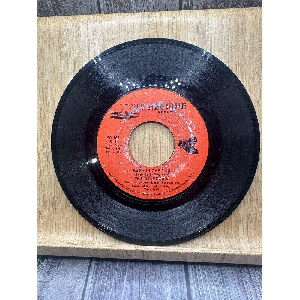 The Delfonics - Trying To Make A Fool Of Me / Baby I Love You - Philly Groove 45
